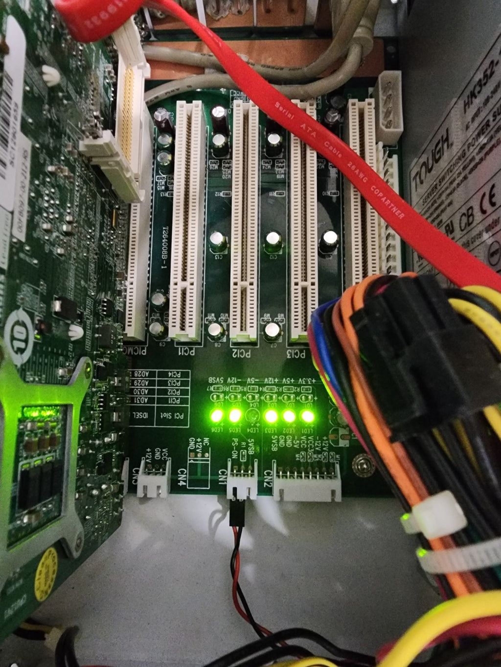 Advantech PCA-6105P5 REV B2 PCI DCOM Tough Case  PICOe-9452-R21 Motherbaord 4GB