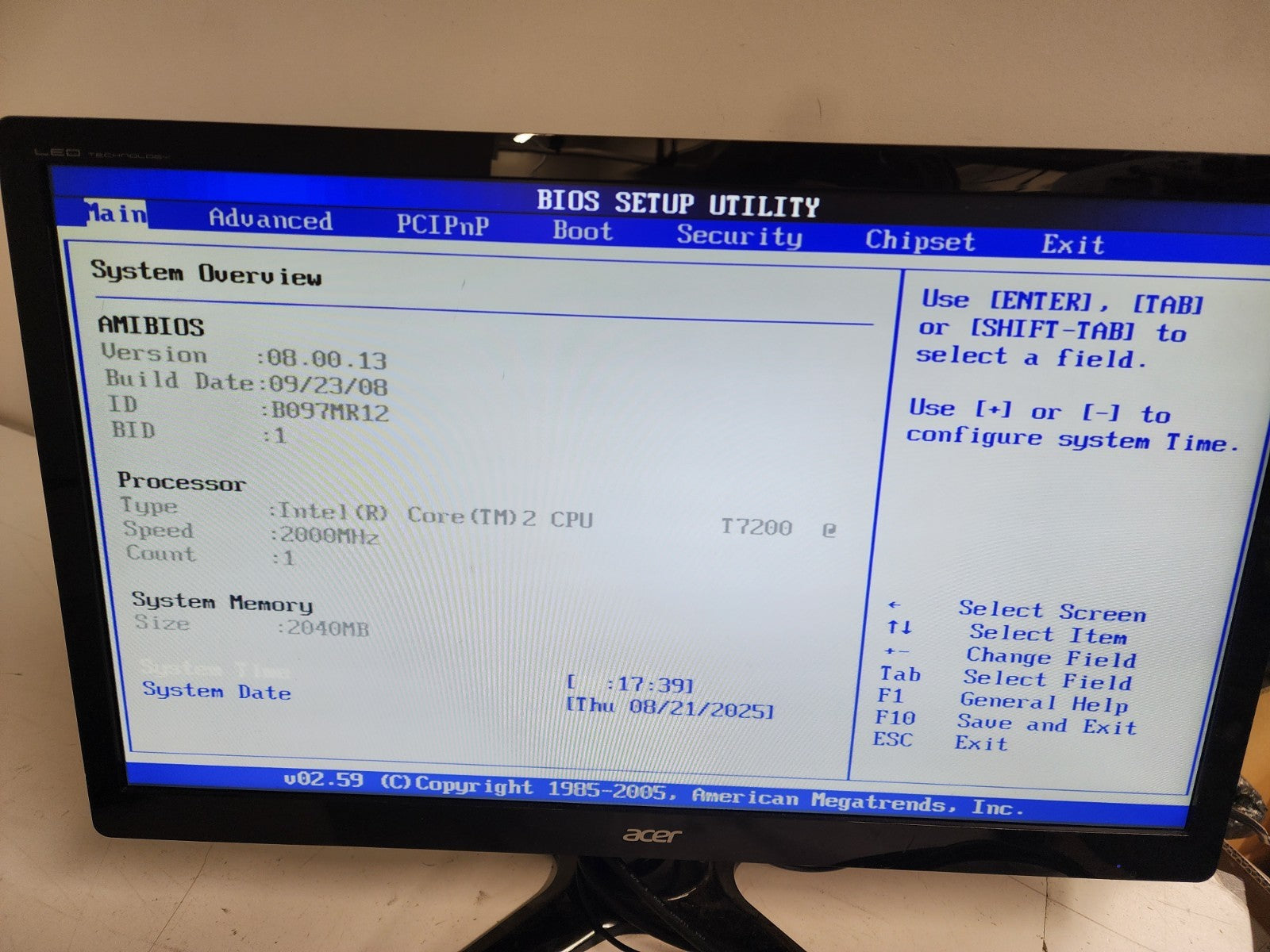 Advantech PCA-6105P5 REV B2 PCI DCOM Tough Case  PICOe-9452-R21 Motherbaord 4GB