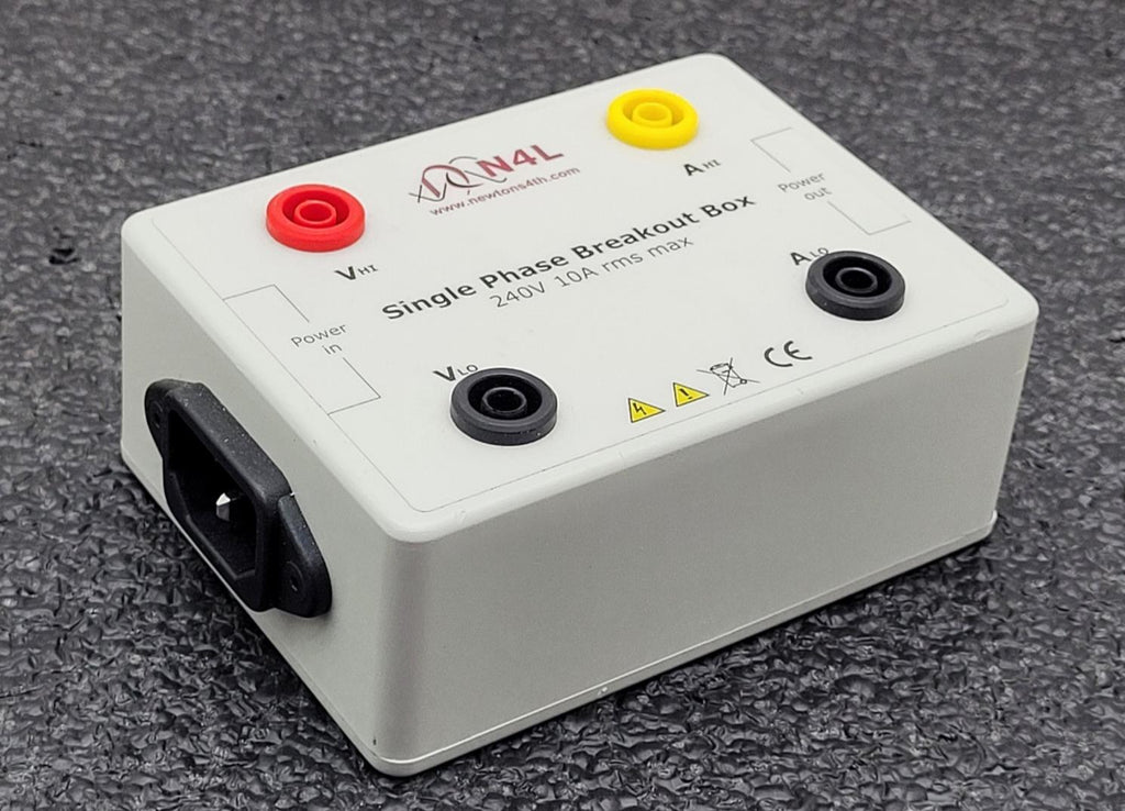 N4L Single Phase Breakout Box IEC Power Cord 240V 10A