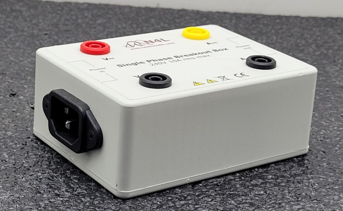 N4L Single Phase Breakout Box IEC Power Cord 240V 10A