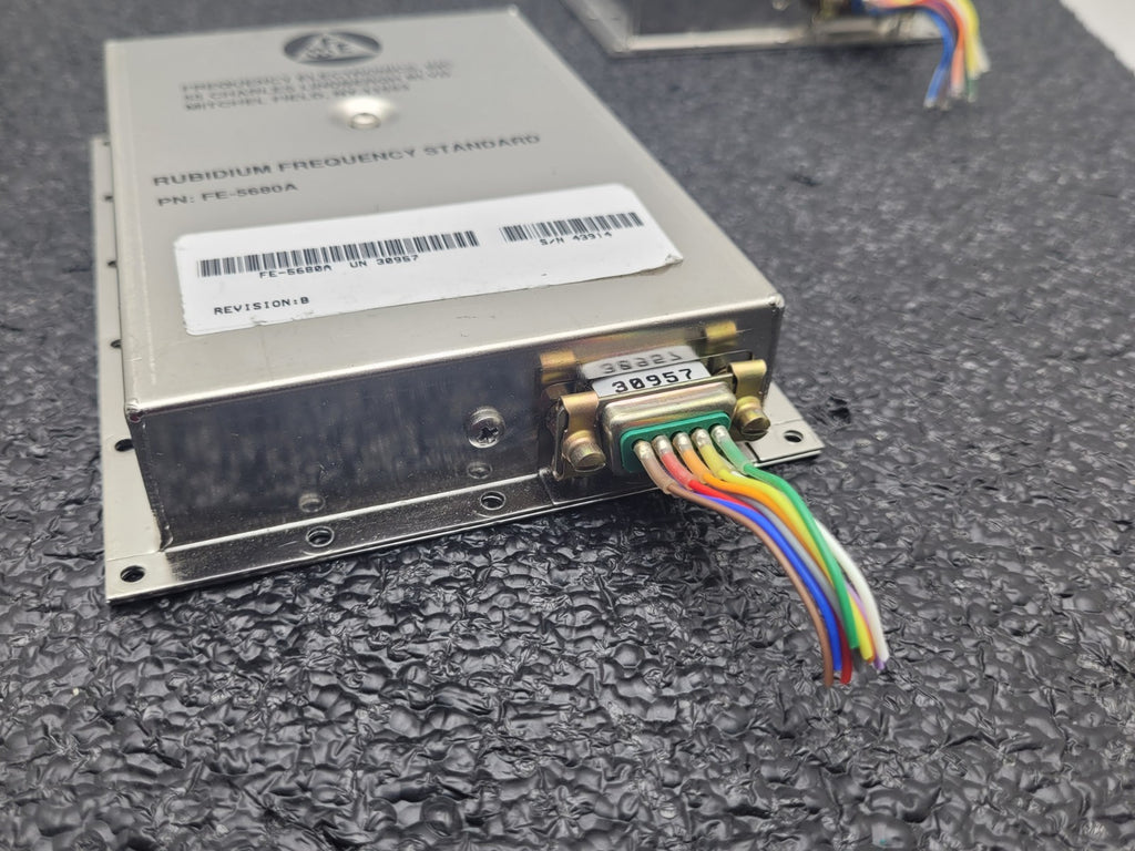 Lot of 3x Frequency Electronics Rubidium Frequency Standard Sinewave FE-5680A