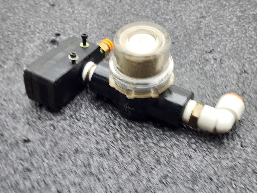 PIAB Mini Venturi Vacuum Pump M20 M20A6-BN + PPSF.375-X10 Air Line Filter