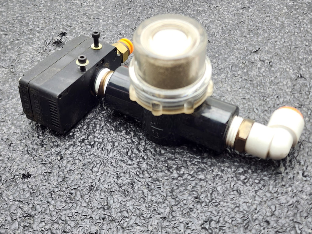 PIAB Mini Venturi Vacuum Pump M20 M20A6-BN + PPSF.375-X10 Air Line Filter