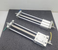 Lot of 2  Bimba Ultran Rodless Linear Guide Slide Cylinder UGS-0049 100psi