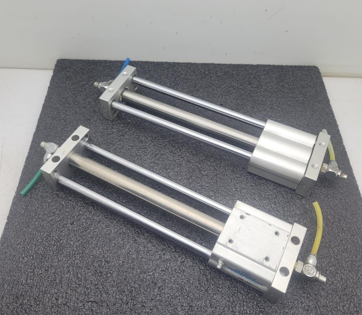 Lot of 2  Bimba Ultran Rodless Linear Guide Slide Cylinder UGS-0049 100psi