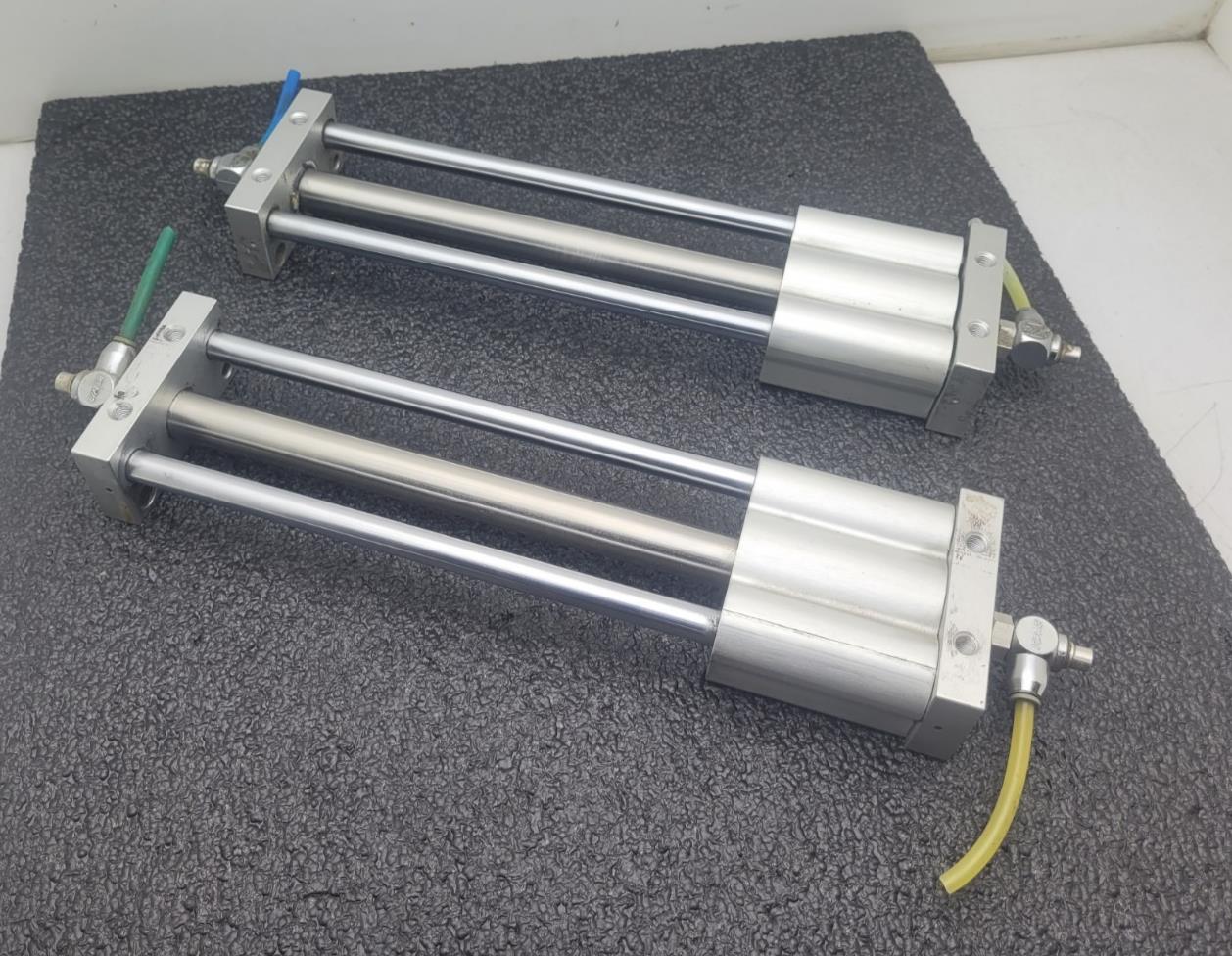 Lot of 2  Bimba Ultran Rodless Linear Guide Slide Cylinder UGS-0049 100psi