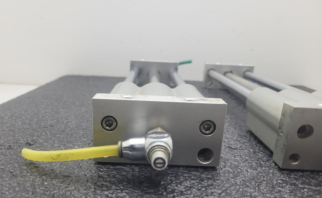 Lot of 2  Bimba Ultran Rodless Linear Guide Slide Cylinder UGS-0049 100psi