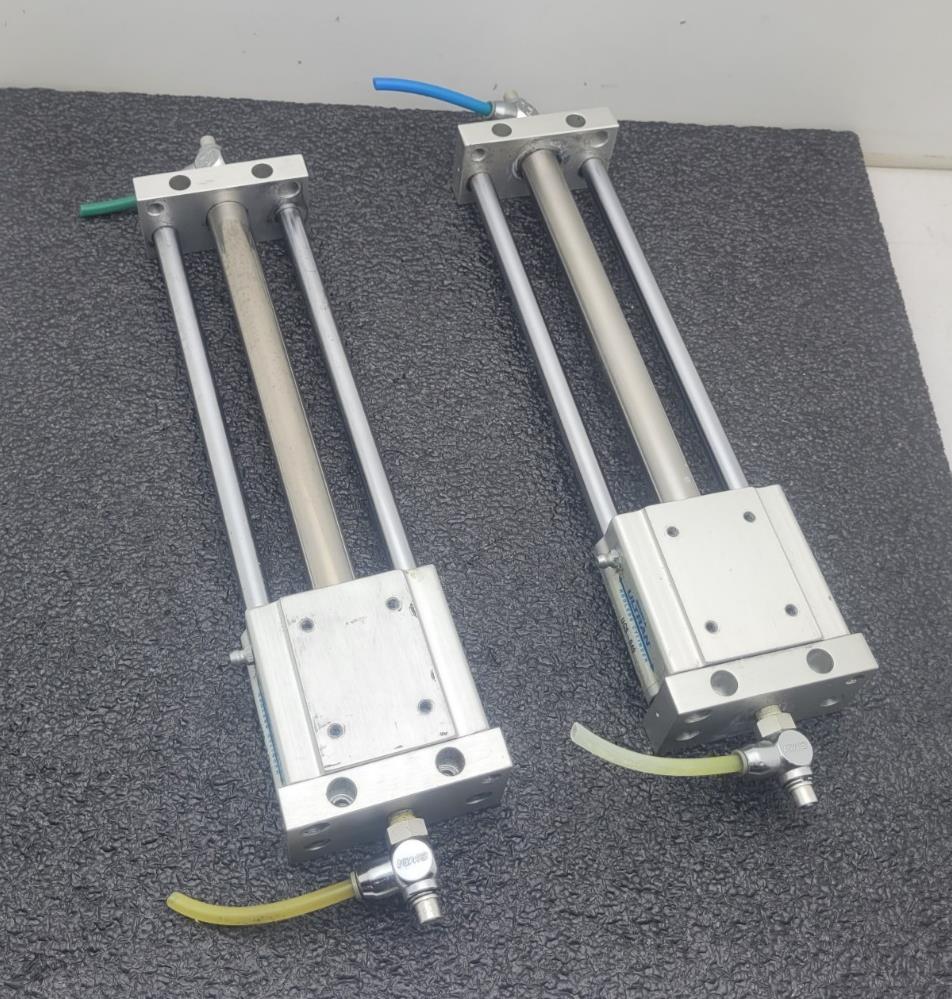 Lot of 2  Bimba Ultran Rodless Linear Guide Slide Cylinder UGS-0049 100psi