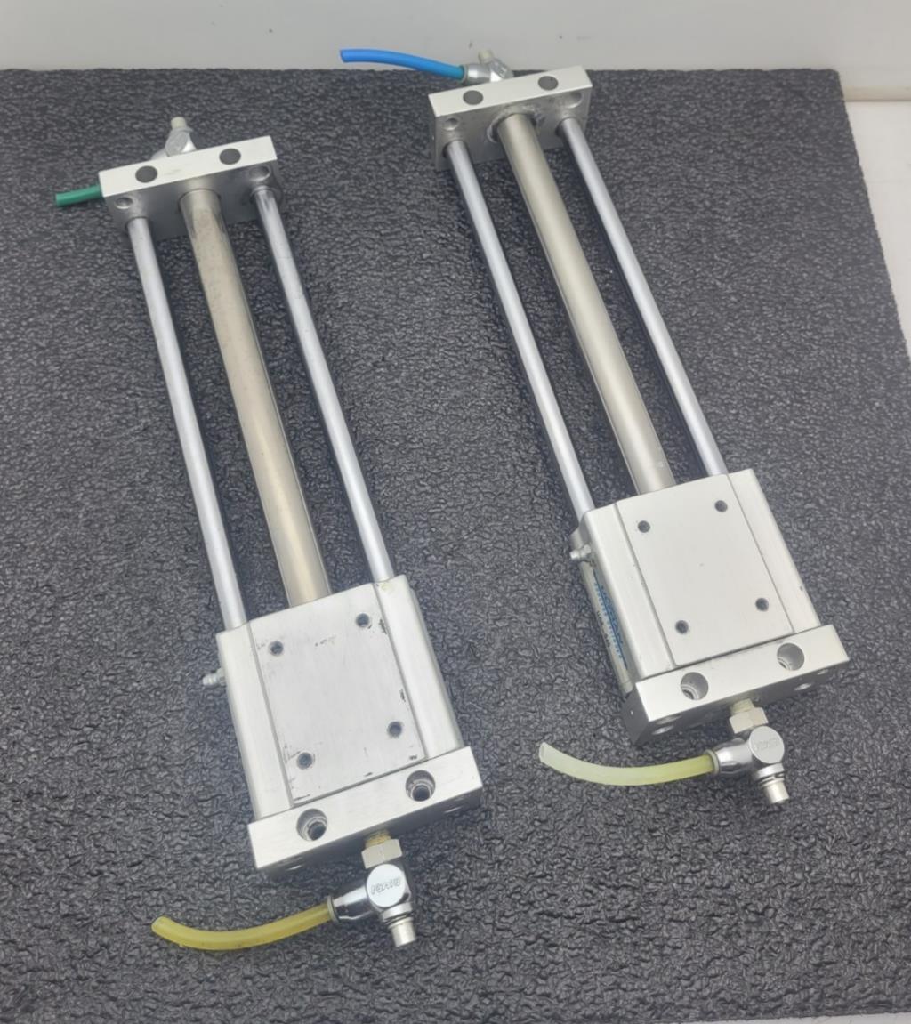 Lot of 2  Bimba Ultran Rodless Linear Guide Slide Cylinder UGS-0049 100psi