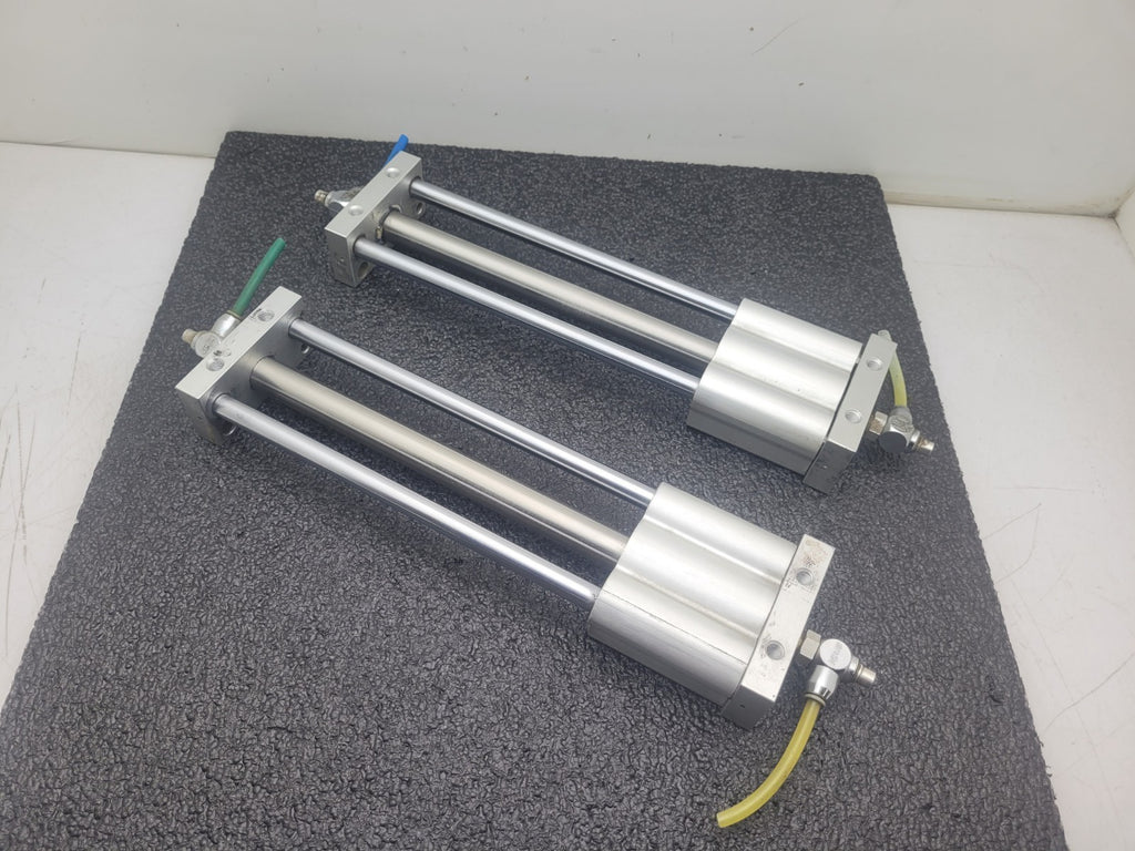 Lot of 2  Bimba Ultran Rodless Linear Guide Slide Cylinder UGS-0049 100psi