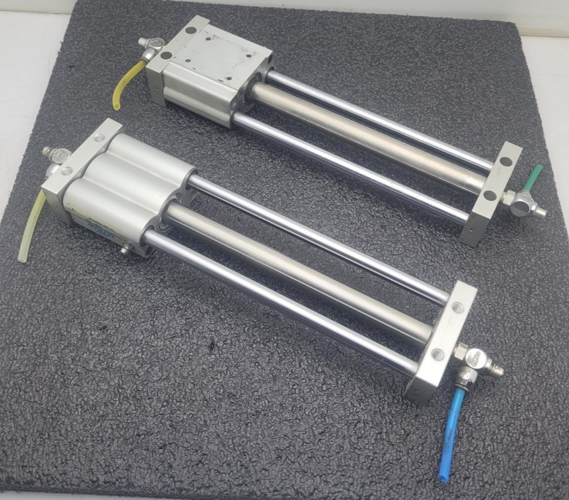 Lot of 2  Bimba Ultran Rodless Linear Guide Slide Cylinder UGS-0049 100psi