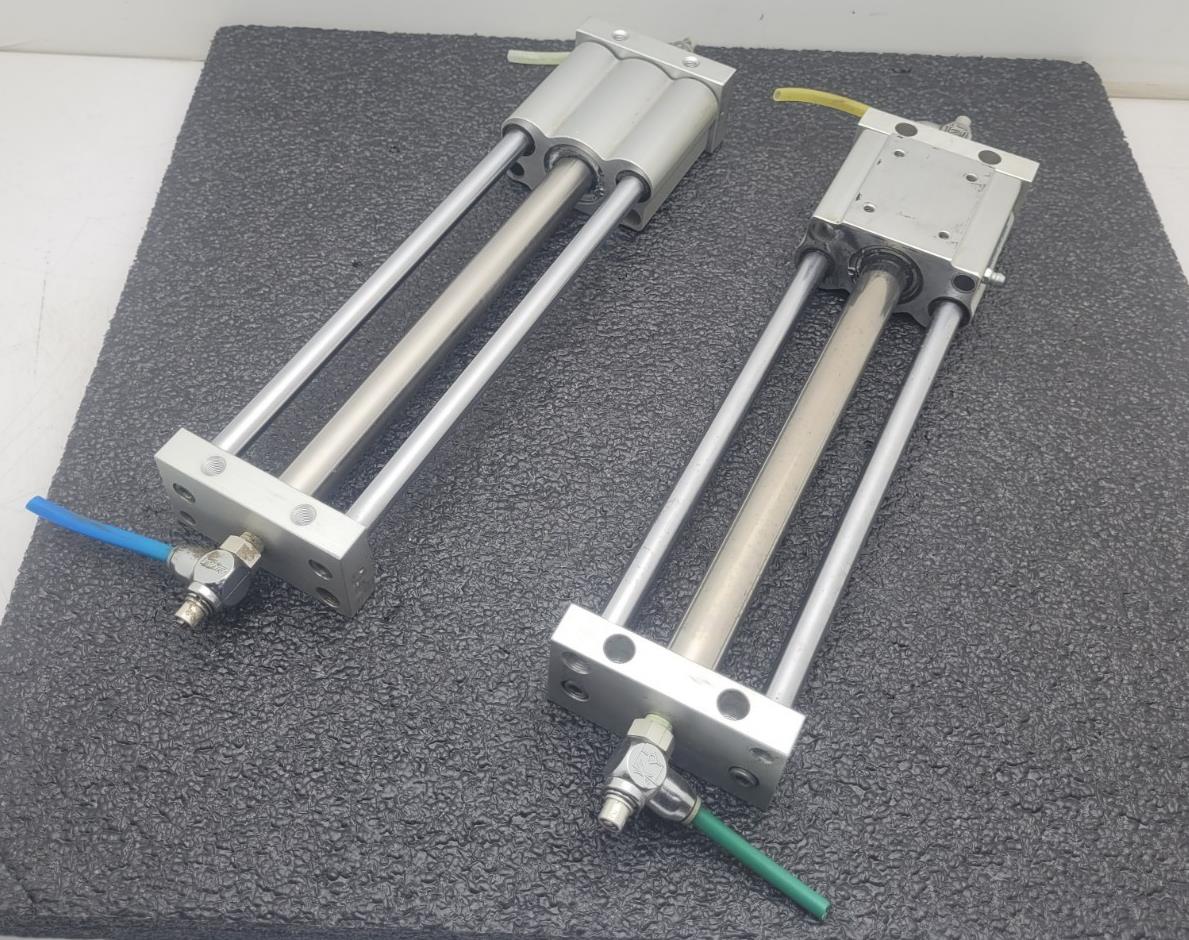 Lot of 2  Bimba Ultran Rodless Linear Guide Slide Cylinder UGS-0049 100psi