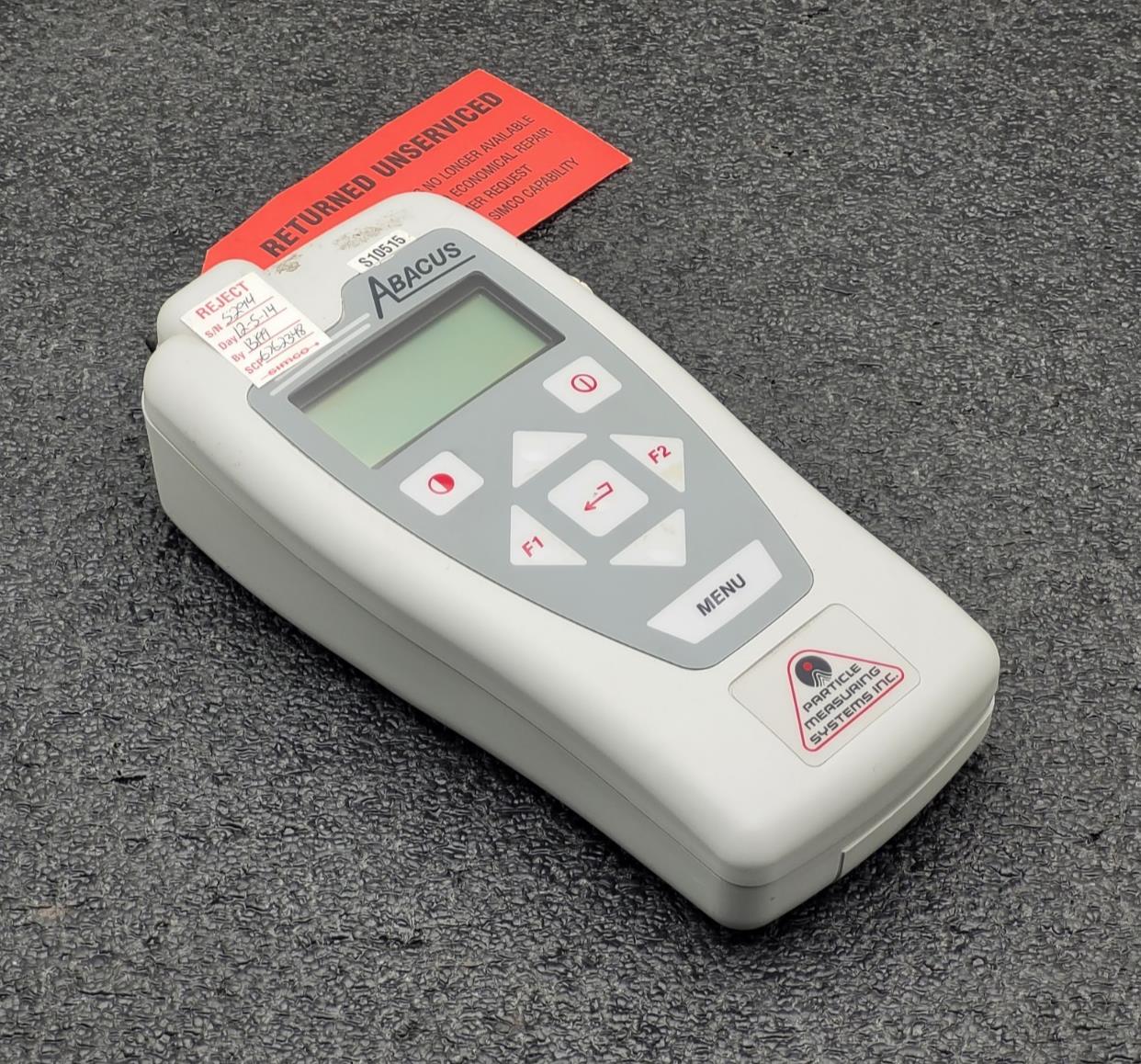 Particle Measuring System Abacus 301 for Parts/Repair