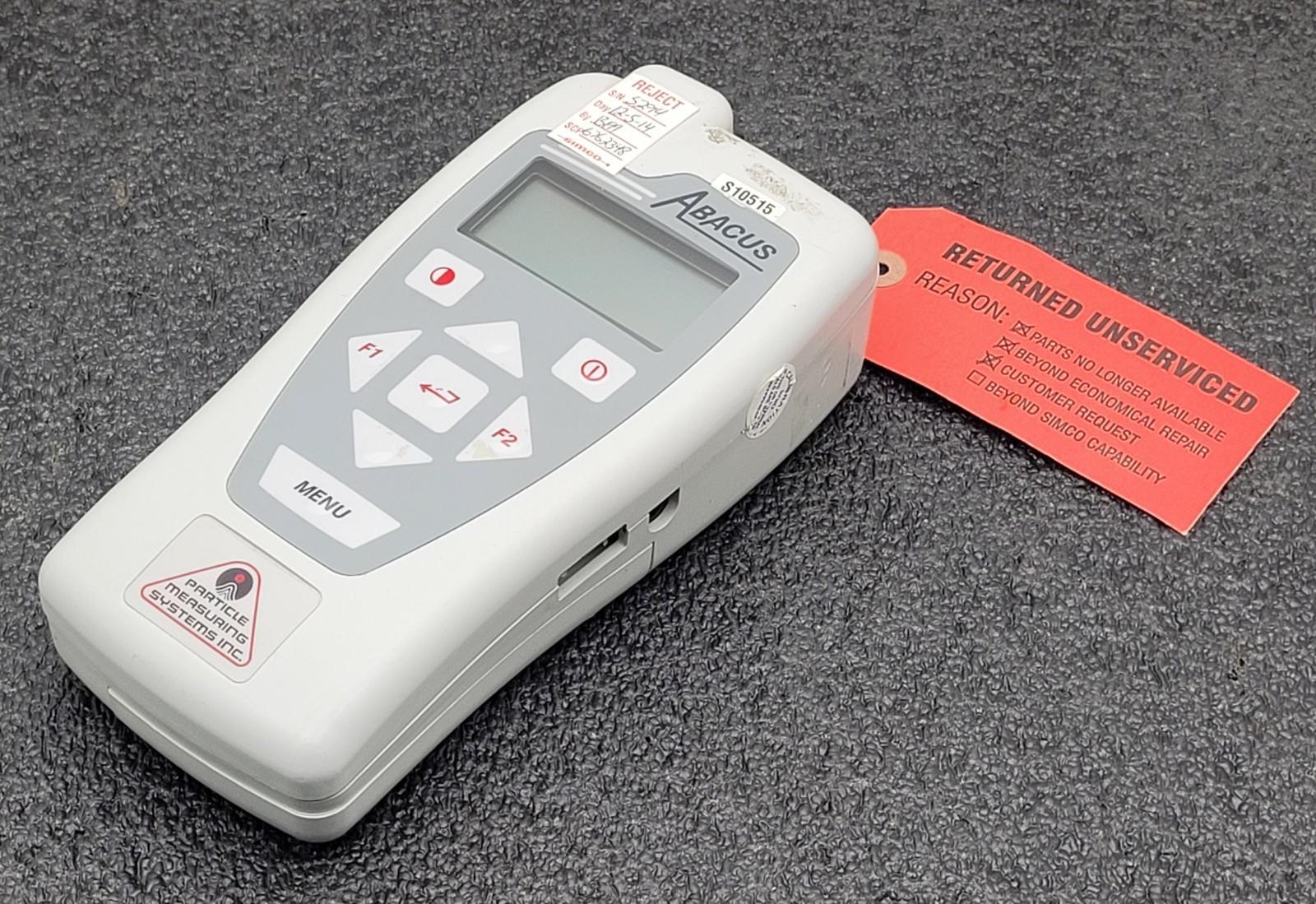 Particle Measuring System Abacus 301 for Parts/Repair