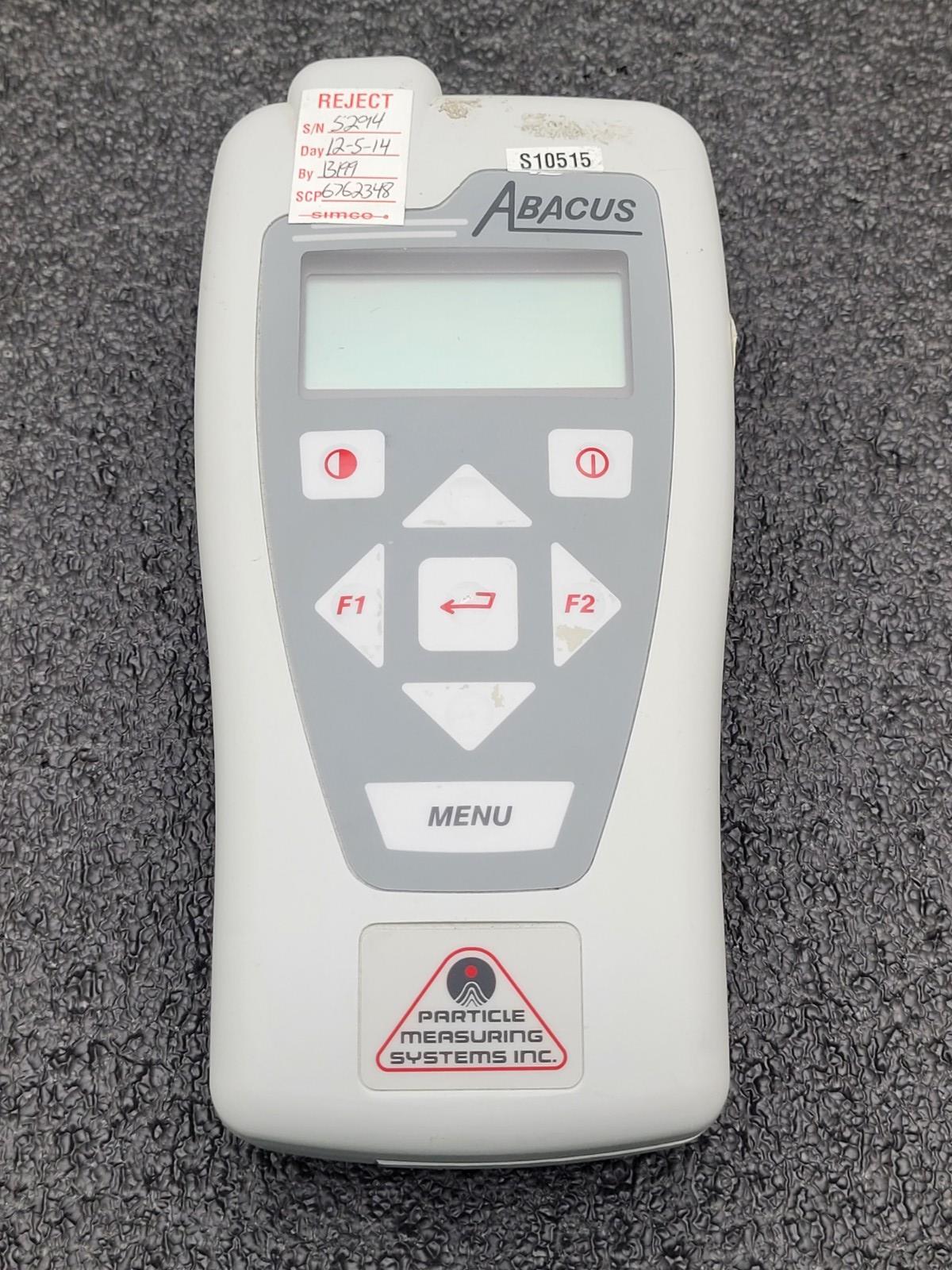 Particle Measuring System Abacus 301 for Parts/Repair
