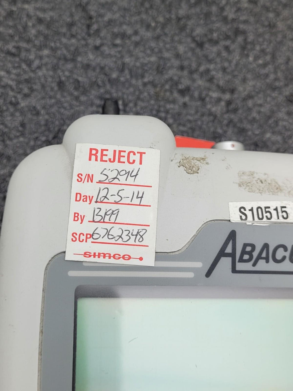 Particle Measuring System Abacus 301 for Parts/Repair