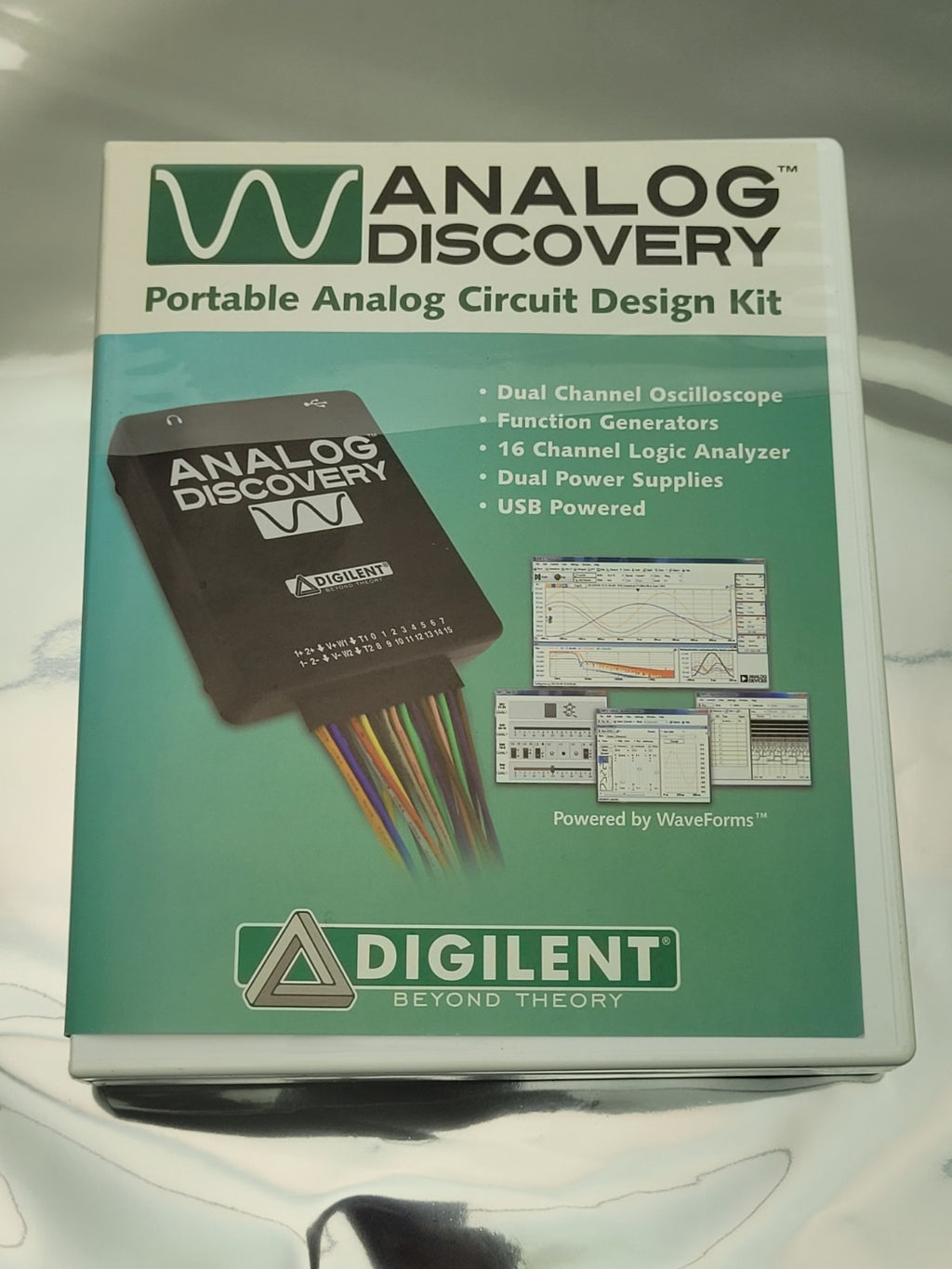 Digilent Analog Devices Xilinx Analog Discovery Oscilloscope FX Gen Logic USB