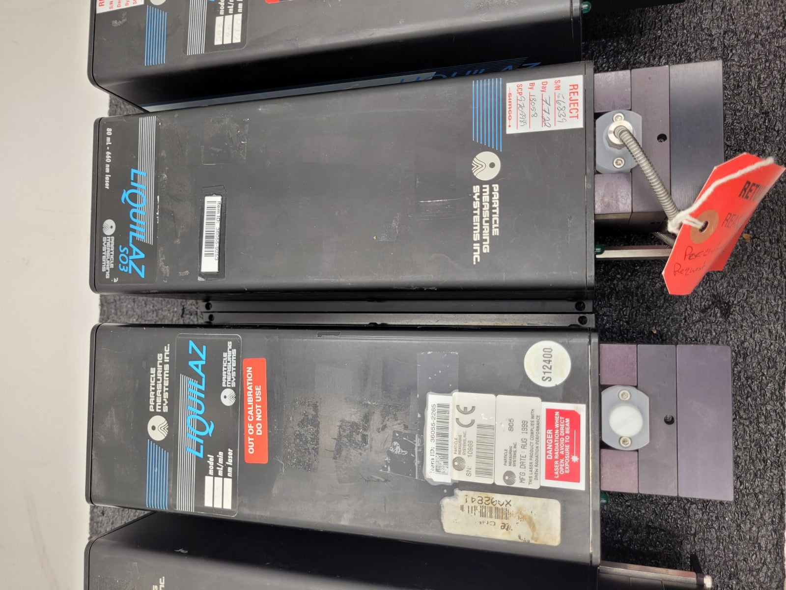 Particle Measuring Systems LIQUILAZ SLS-SO2 For Parts or Repair