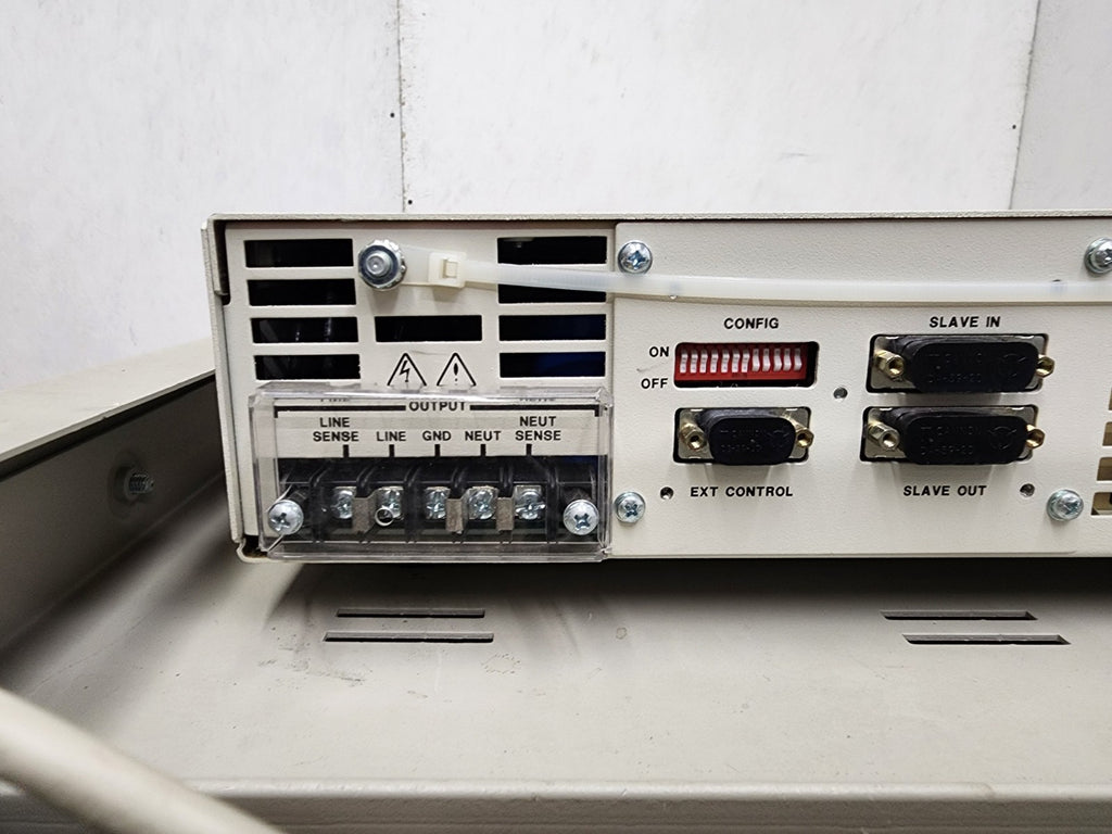 Elgar ContinuousWave CW CW801M 0-270VAC 6A 45-500Hz 1PH Output AC Power Source