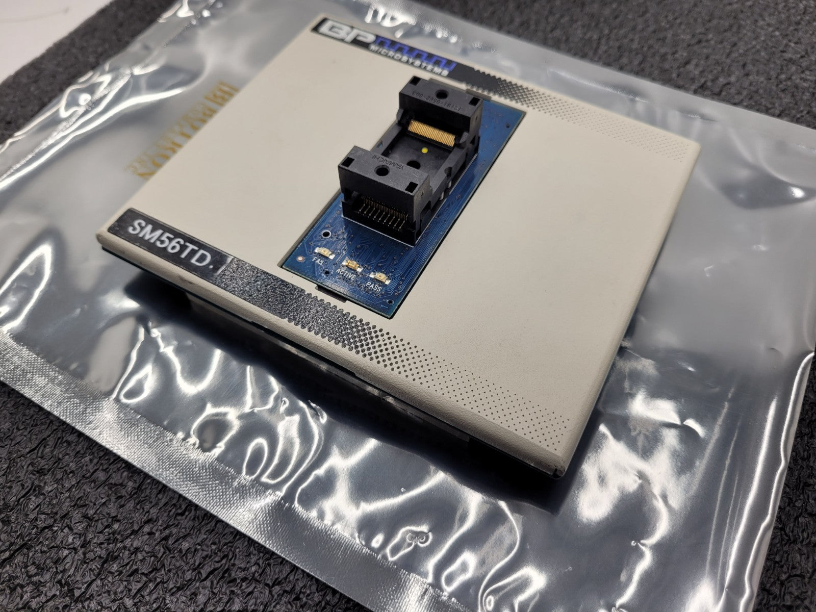 BP Microsystems  Socket Card SM56TD 56-pin TSOP Programmer Adapter 6th Gen