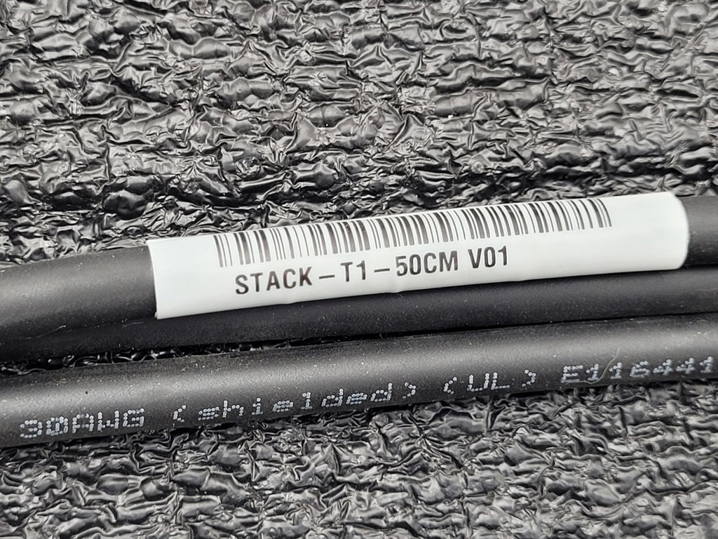 Lot of 5x Cisco Stacking Cable 2x STACK-T1-3M 3x STACK-T1-50CM