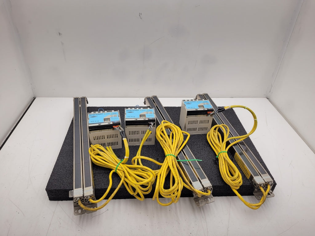 Lot 3x Banner USE2012NP2 & USR2012NP2 MICRO-SCREEN ESD  20" Light Curtain Screen