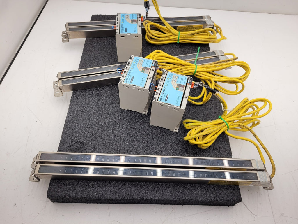 Lot 3x Banner USE2012NP2 & USR2012NP2 MICRO-SCREEN ESD  20" Light Curtain Screen