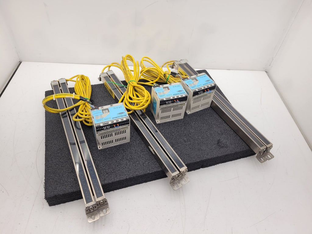 Lot 3x Banner USE2012NP2 & USR2012NP2 MICRO-SCREEN ESD  20" Light Curtain Screen