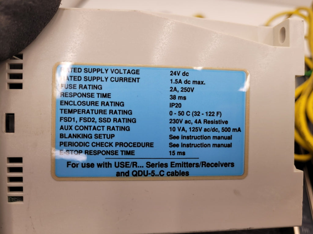 Lot 3x Banner USE2012NP2 & USR2012NP2 MICRO-SCREEN ESD  20" Light Curtain Screen