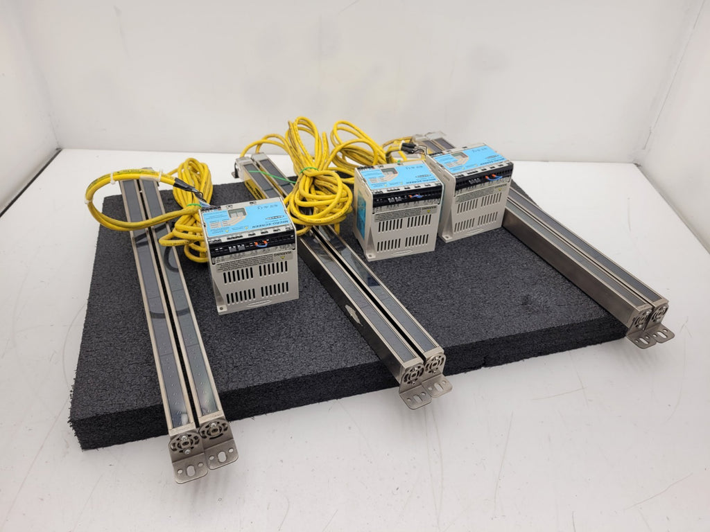 Lot 3x Banner USE2012NP2 & USR2012NP2 MICRO-SCREEN ESD  20" Light Curtain Screen