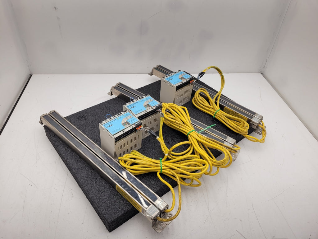 Lot 3x Banner USE2012NP2 & USR2012NP2 MICRO-SCREEN ESD  20" Light Curtain Screen