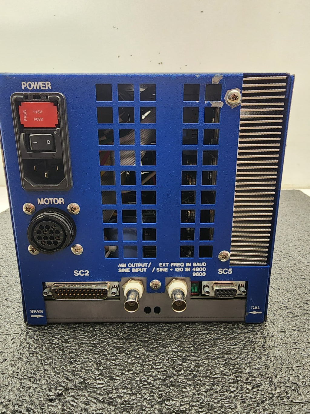 Professional Instruments 6565 Air Bearing Spindle Tested Spins Controller V