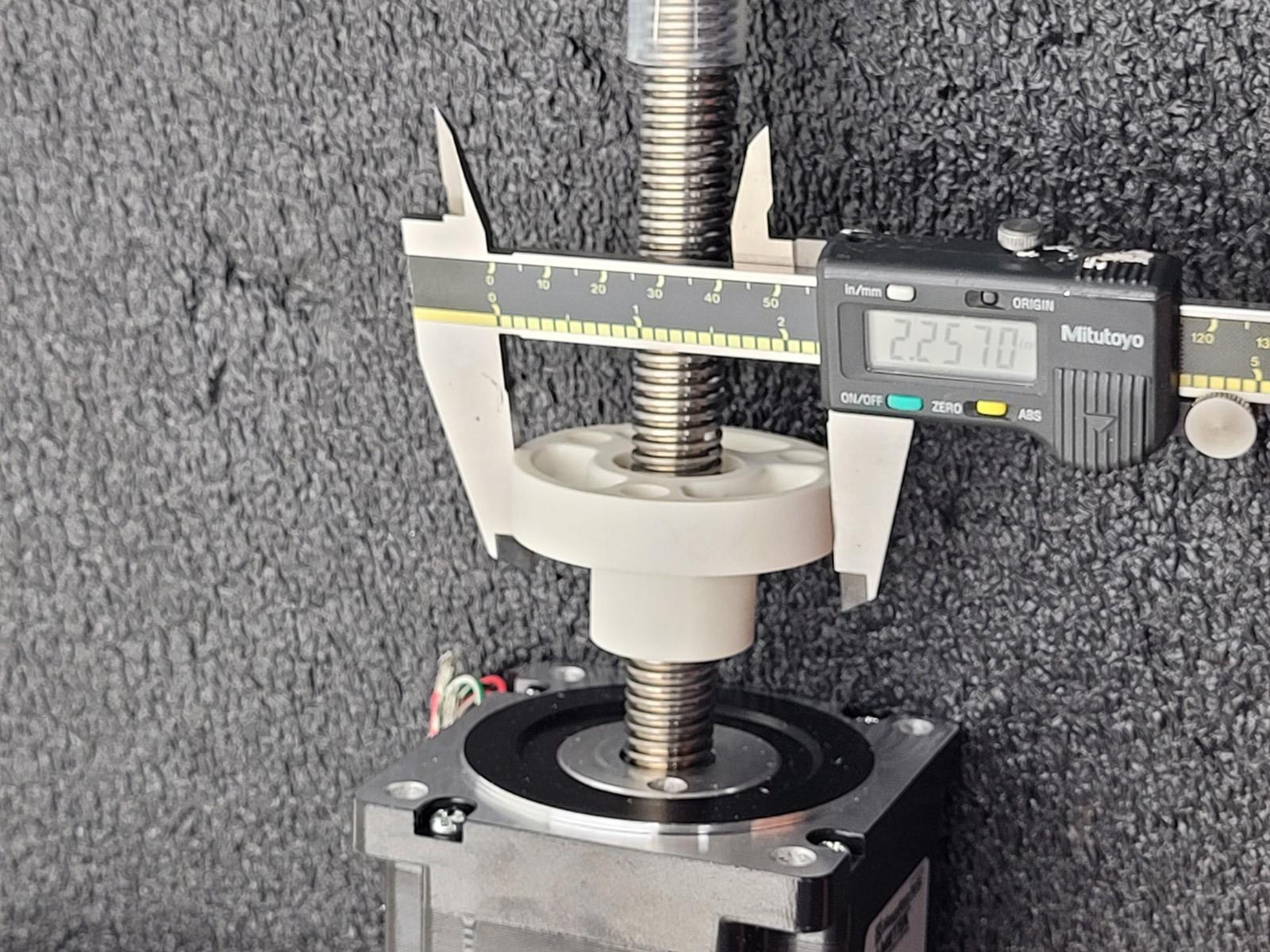 NEW Haydon Ametek  E87H43-05-A28 Lead Screw Stepper Motor Actuator NEMA34 18"L