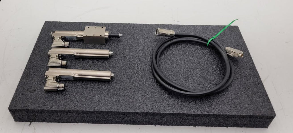 Lot of 3 LinMot Stator + Rod  One Cable PS01-23x80-R / 0150-1233 Linear Actuator
