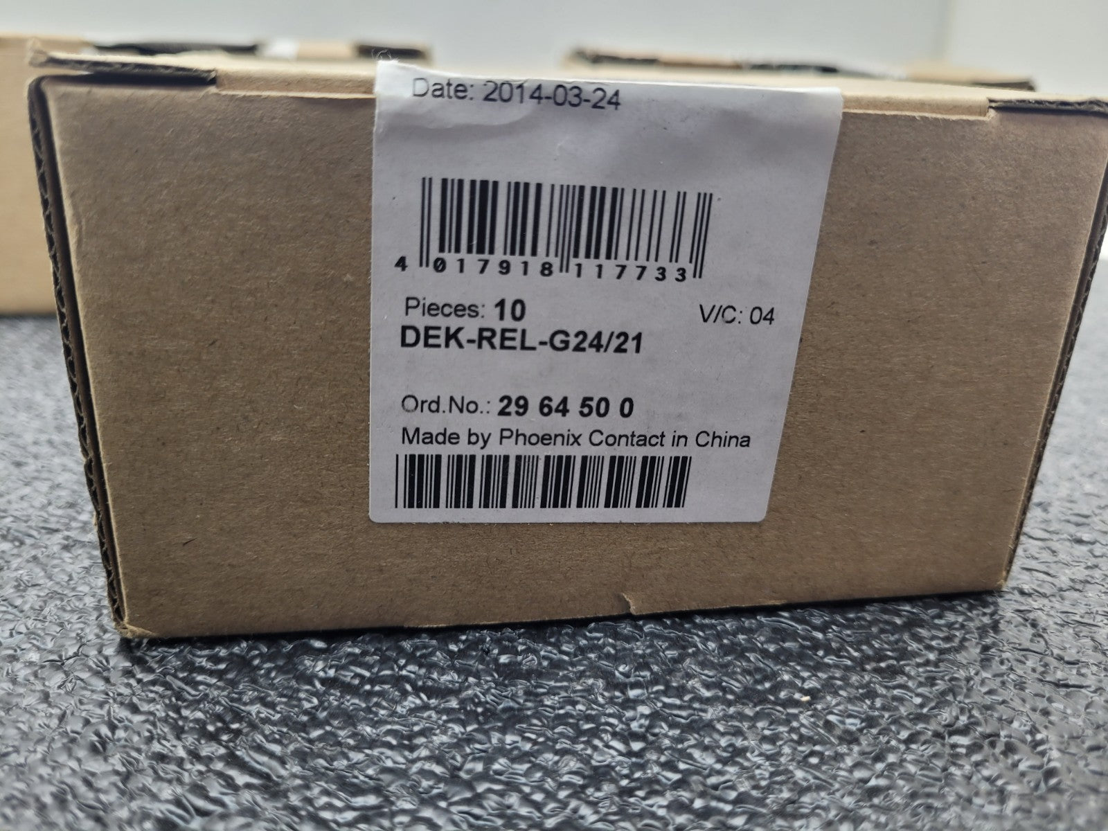 Lot of 29 Phoenix Contact DEK-REL-G24/21 2961105 Relay Module 30-14 AWG