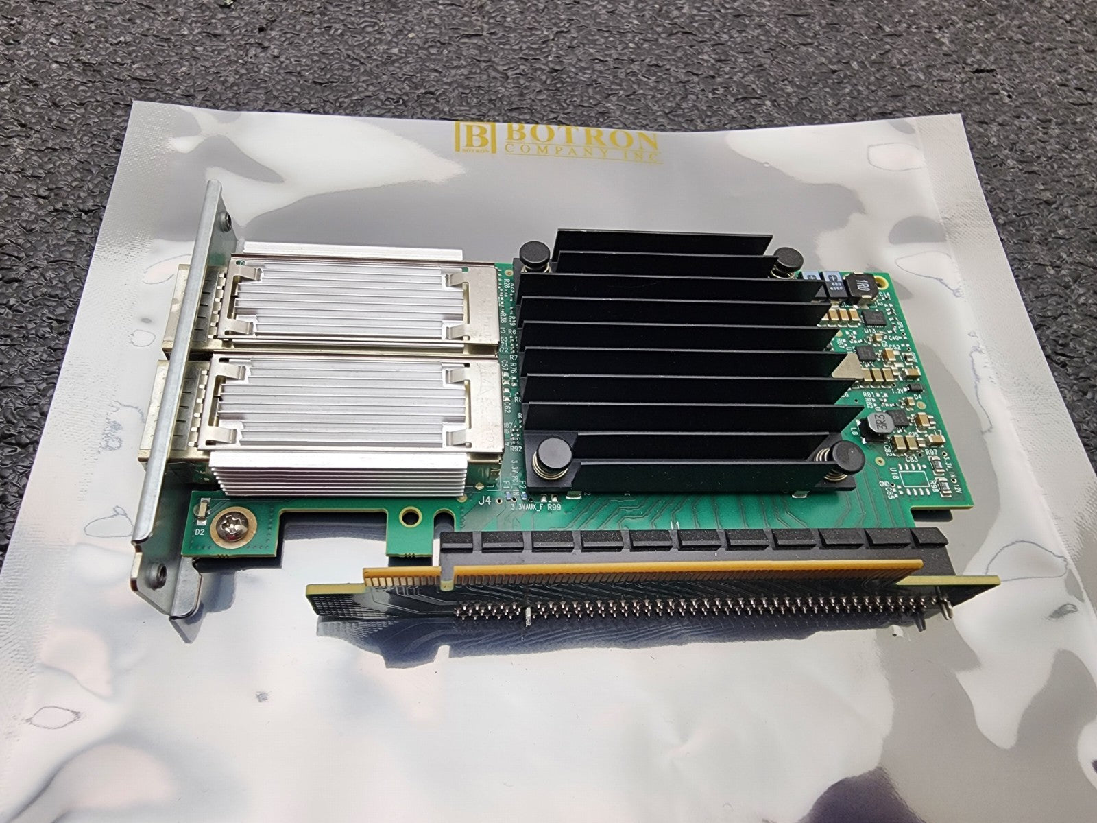 Mellanox MCX456A-ECAT 2x 100GB QSFP VPI Network Adapter PCI Custom Bracket