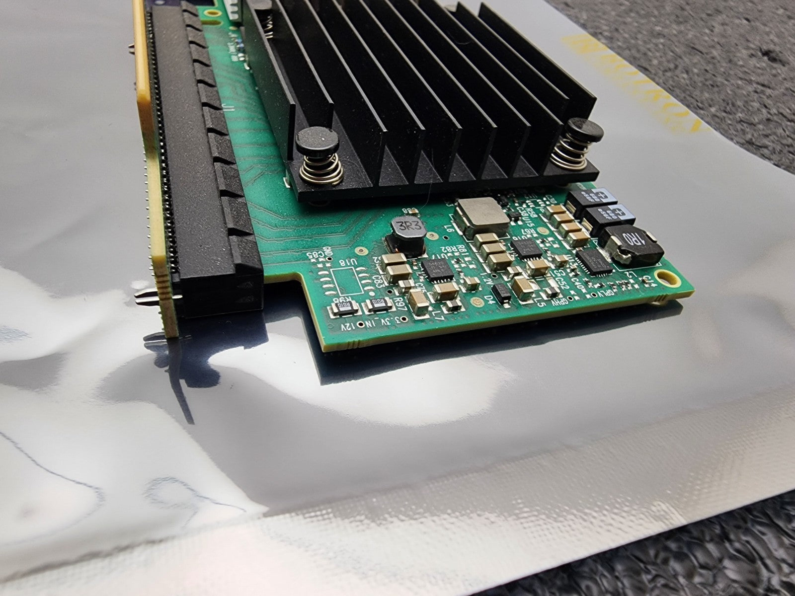 Mellanox MCX456A-ECAT 2x 100GB QSFP VPI Network Adapter PCI Custom Bracket