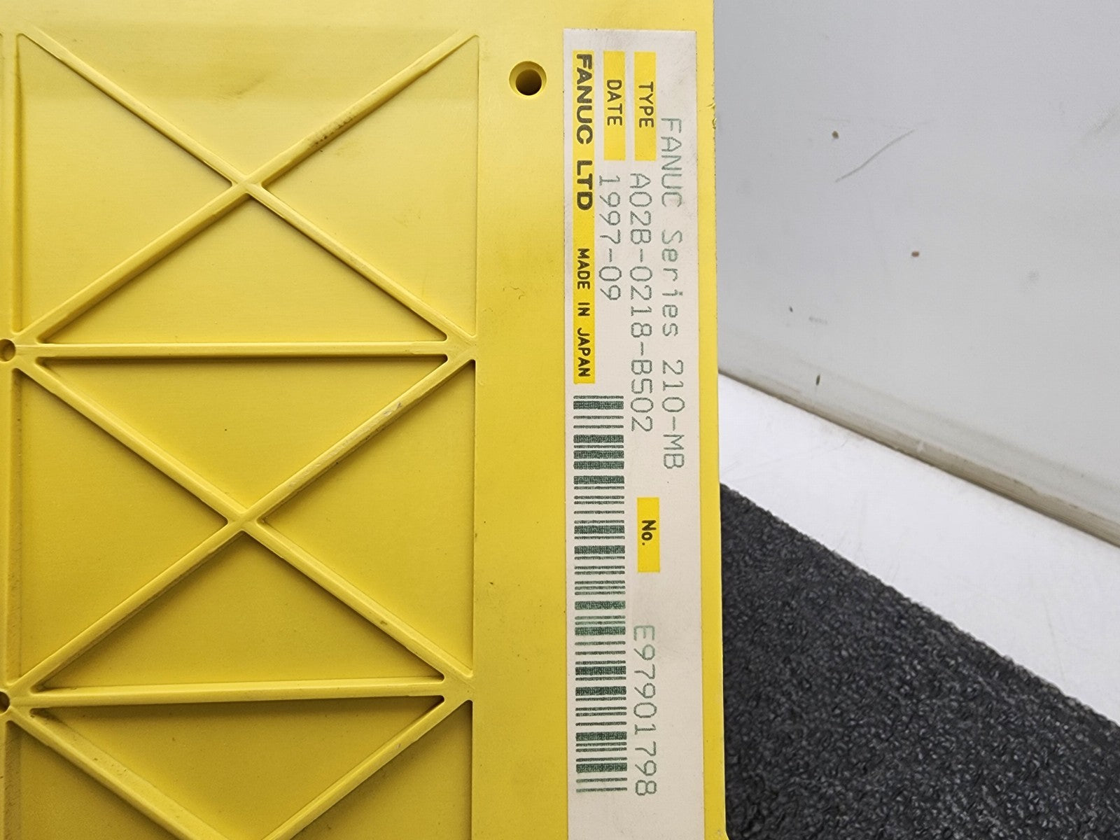 FANUC 210-MB CONTROLLER A02B-0218-B502 A16B-2202-0900 A16B-2202-0980