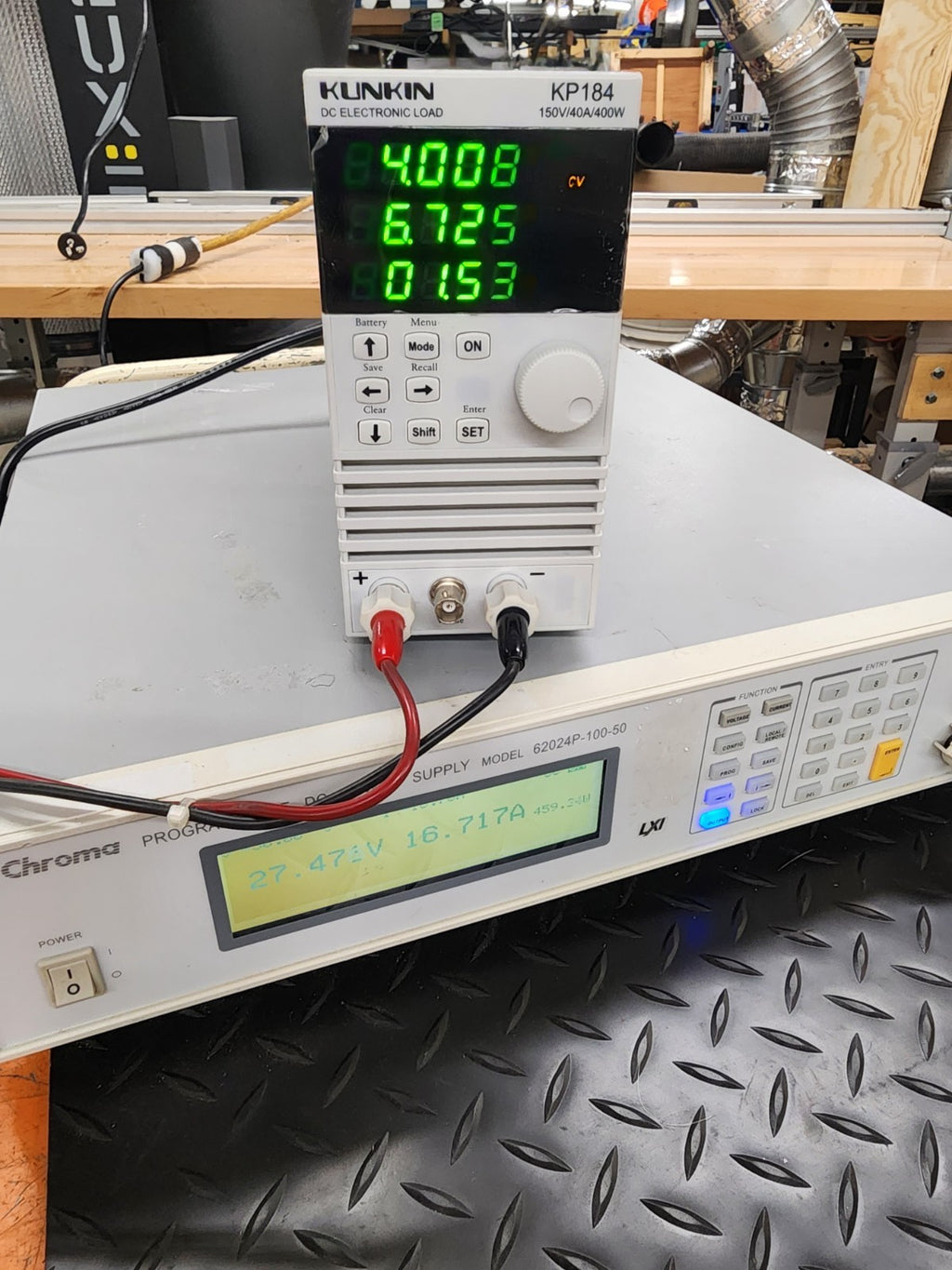 Chroma 62024P-100-50 Programmable DC Power Supply 100VDC 50A 2400W LXI USB Enet