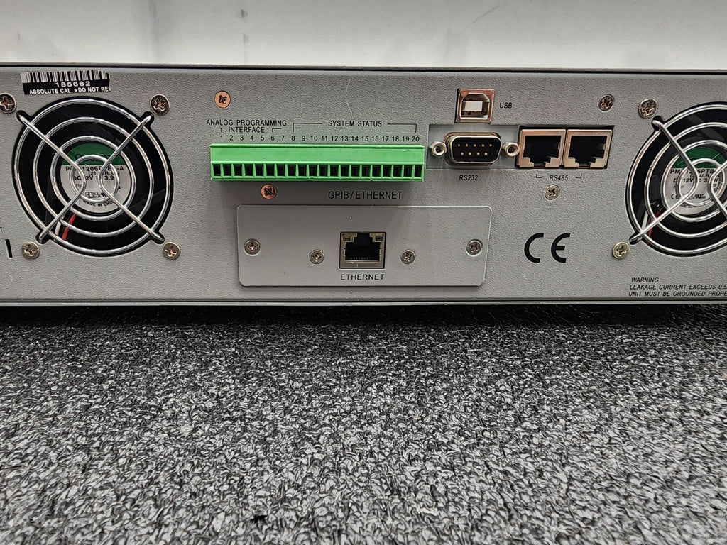 Chroma 62024P-100-50 Programmable DC Power Supply 100VDC 50A 2400W LXI USB Enet