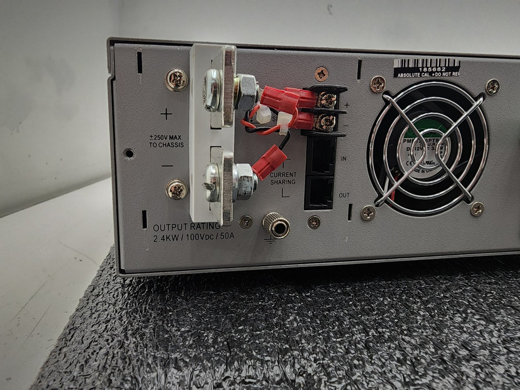 Chroma 62024P-100-50 Programmable DC Power Supply 100VDC 50A 2400W LXI USB Enet