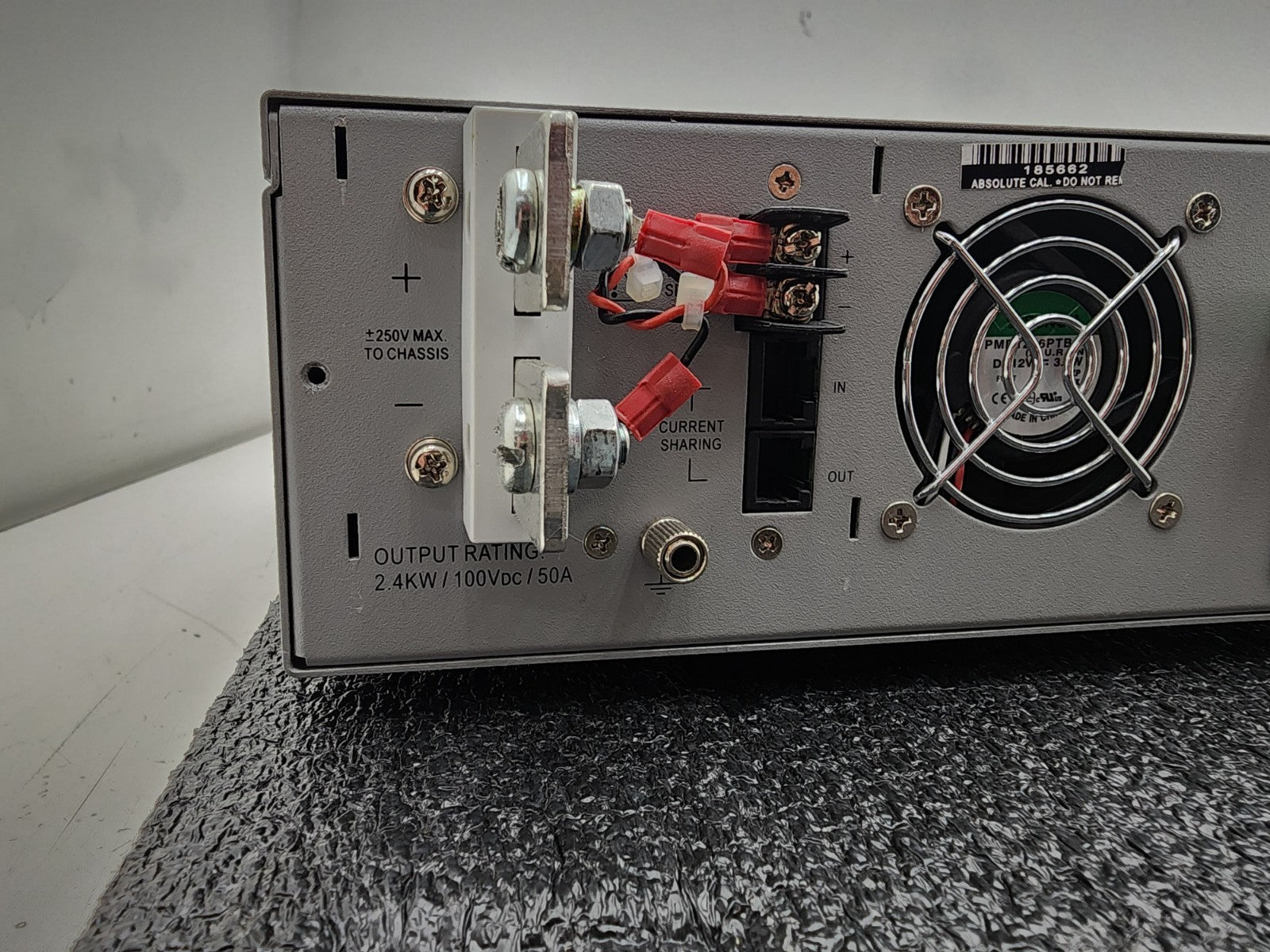 Chroma 62024P-100-50 Programmable DC Power Supply 100VDC 50A 2400W LXI USB Enet