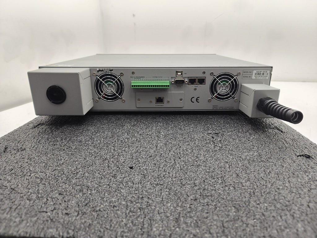Chroma 62024P-100-50 Programmable DC Power Supply 100VDC 50A 2400W LXI USB Enet