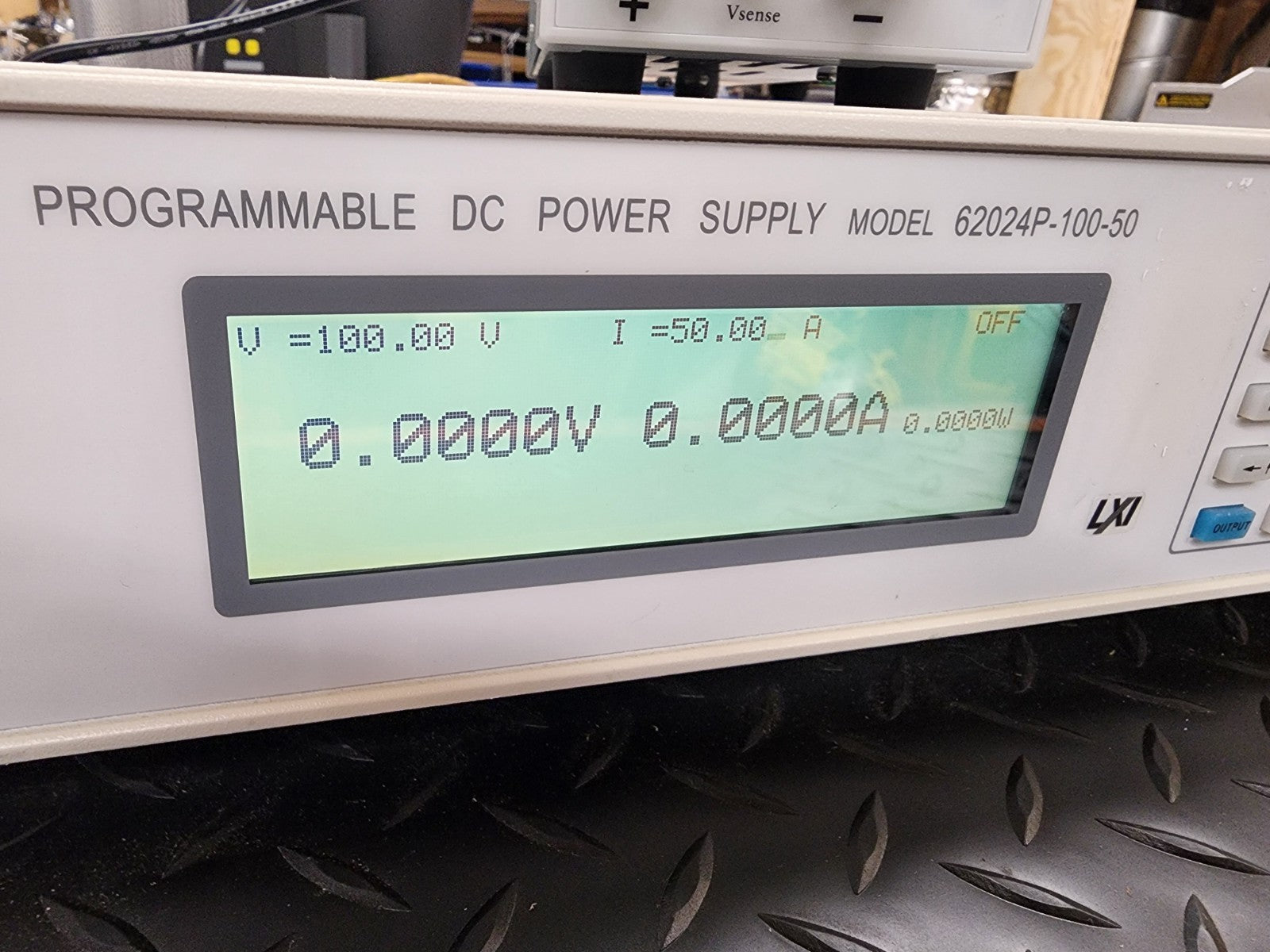 Chroma 62024P-100-50 Programmable DC Power Supply 100VDC 50A 2400W LXI USB Enet