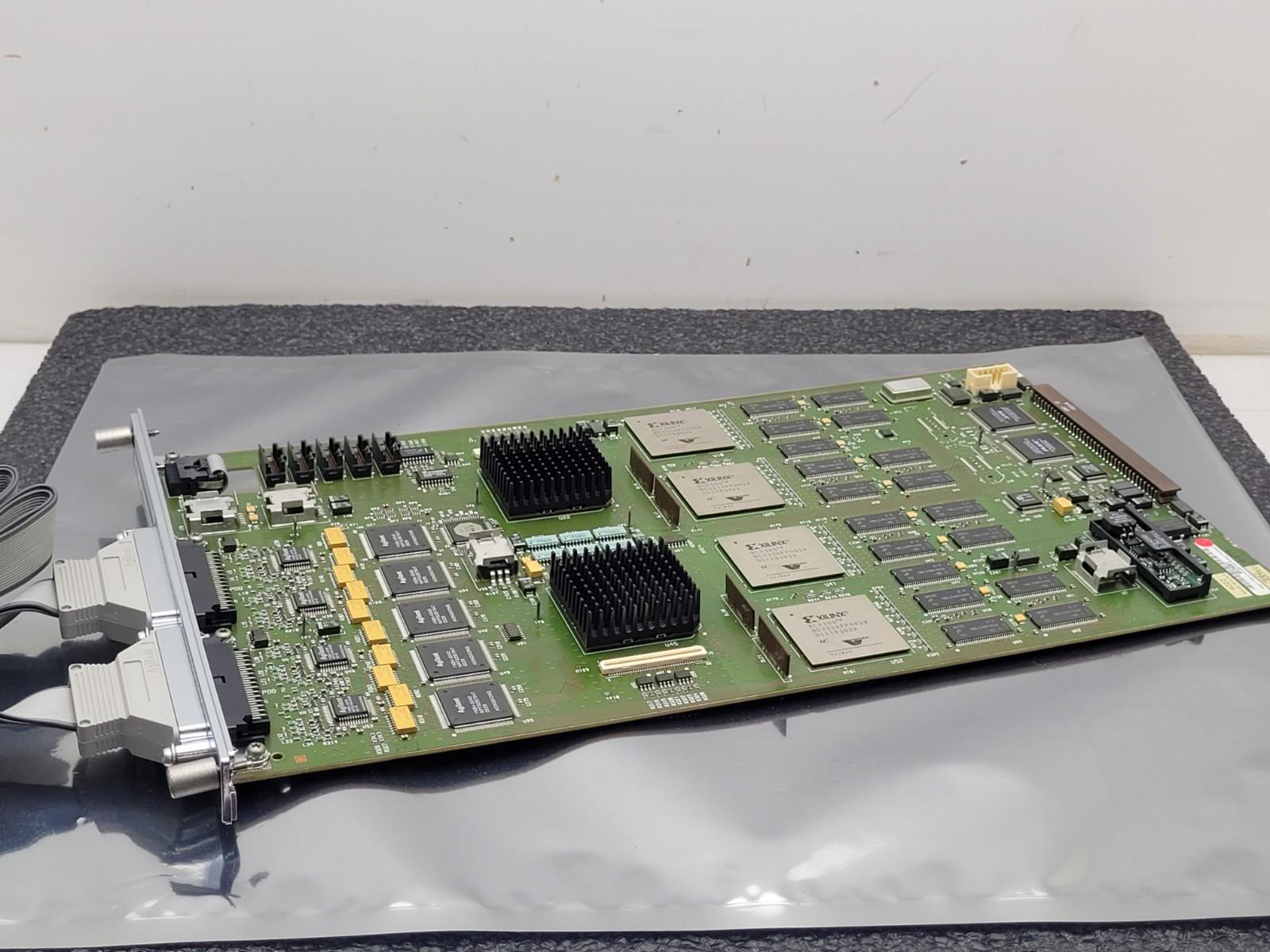 AGILENT 16750A 400MHz STATE / 2GHz TIMING ZOOM 4MSa ANALYZER with Cables