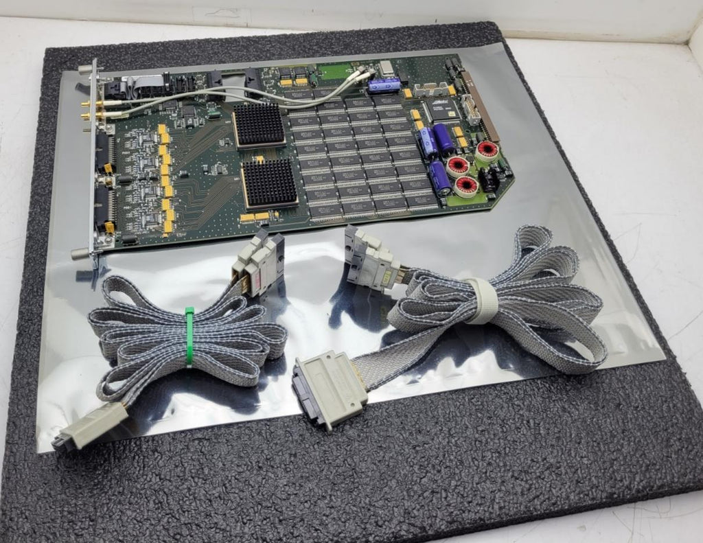 HP Agilent 16557D Logic Analyzer Timing 2MSa 135/500MHz Board Assembly w/ Cables