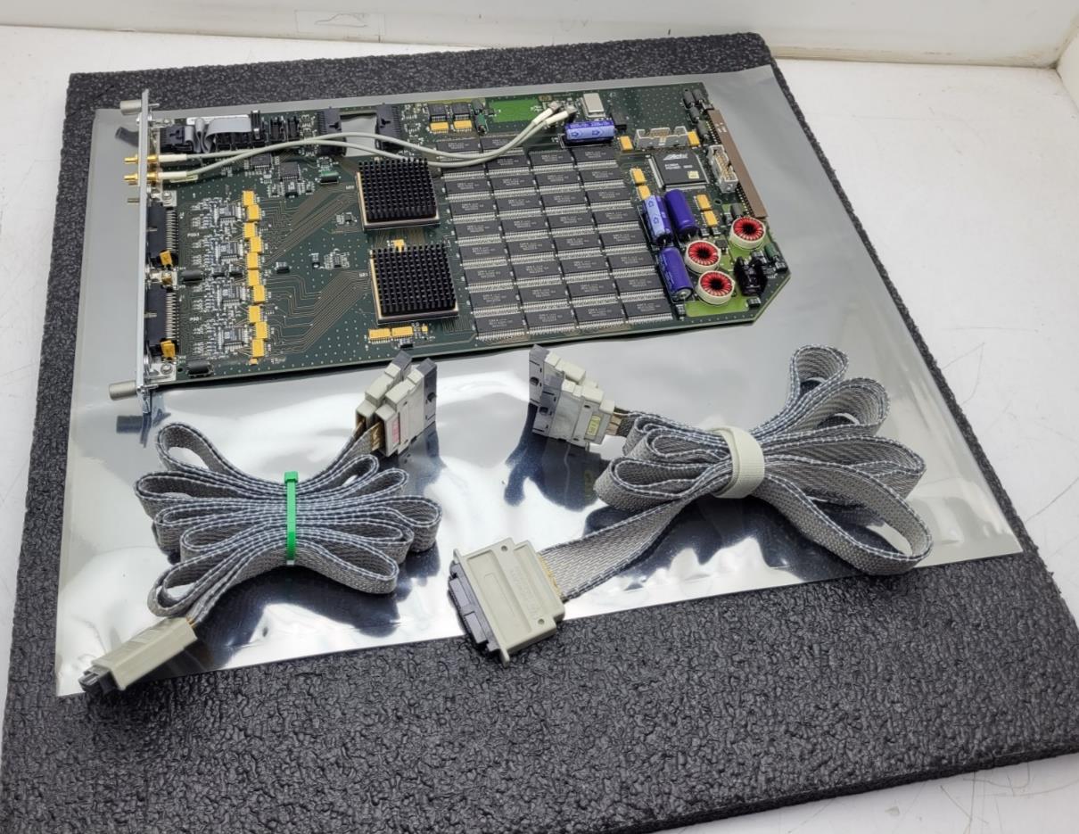 HP Agilent 16557D Logic Analyzer Timing 2MSa 135/500MHz Board Assembly w/ Cables