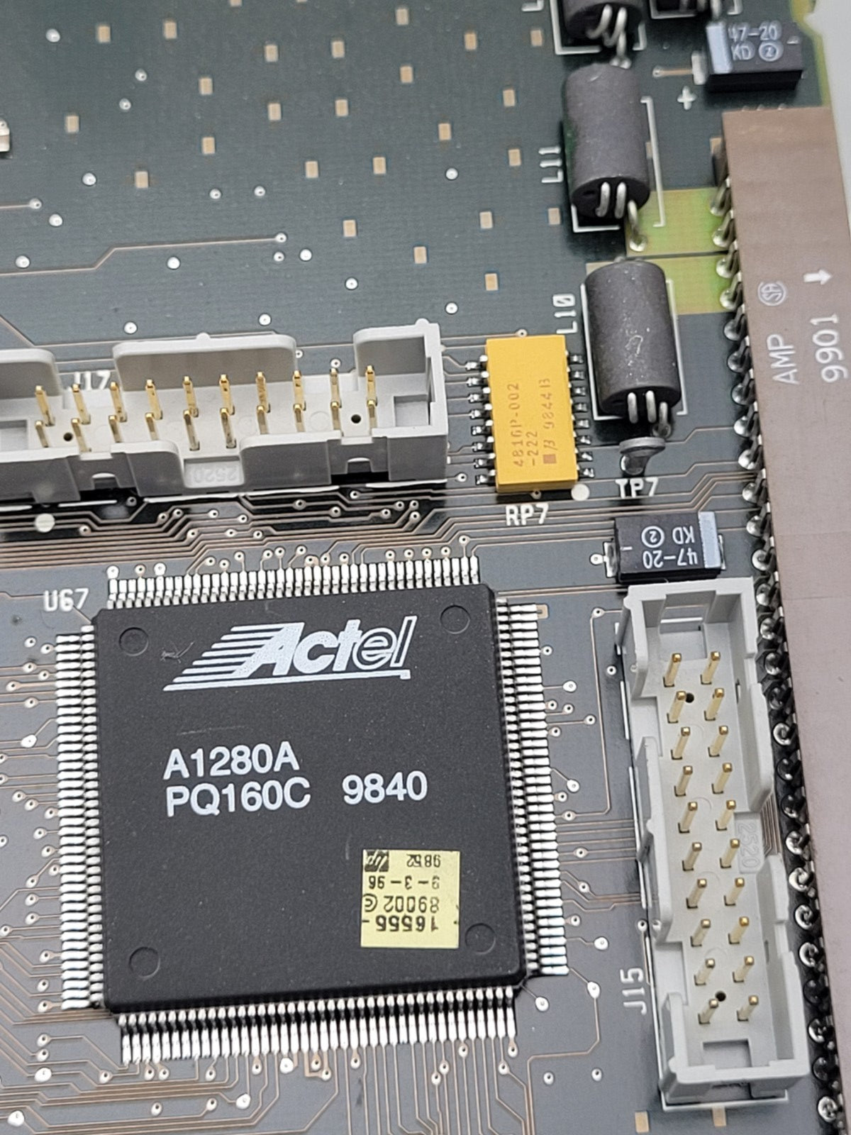 HP Agilent 16557D Logic Analyzer Timing 2MSa 135/500MHz Board Assembly w/ Cables