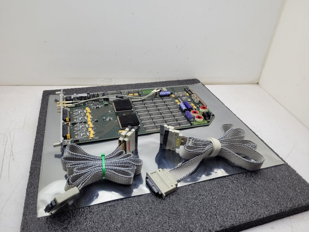 HP Agilent 16557D Logic Analyzer Timing 2MSa 135/500MHz Board Assembly w/ Cables
