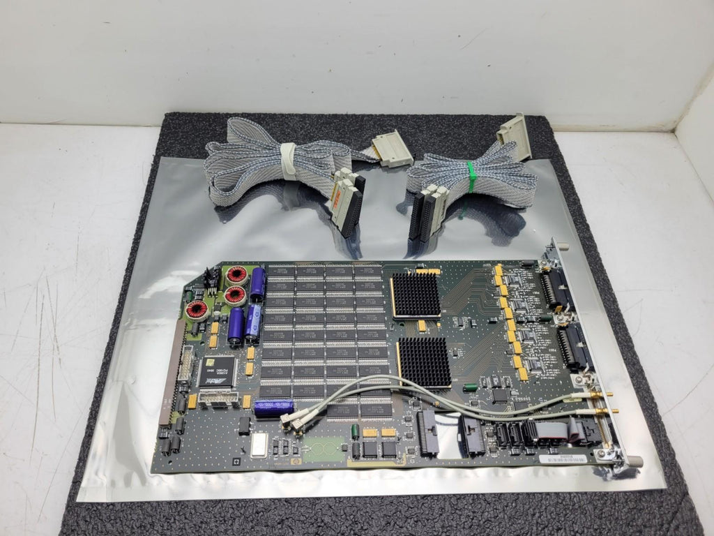 HP Agilent 16557D Logic Analyzer Timing 2MSa 135/500MHz Board Assembly w/ Cables